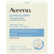 Walgreens Aveeno Active Naturals Soothing Bath Treatment Single Use Packets