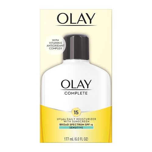 월그린 Walgreens Olay Complete Lotion All Day Moisturizer with SPF 15 for Sensitive Skin Fragrance-Free