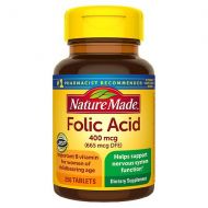 Walgreens Nature Made Folic Acid 400 mcg