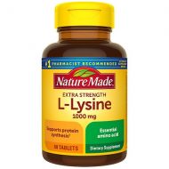 Walgreens Nature Made L-Lysine 1000 mg Dietary Supplement Tablets