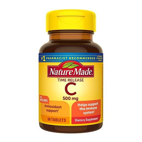 월그린 Walgreens Nature Made Vitamin C 500 mg Timed Release With Rose Hips