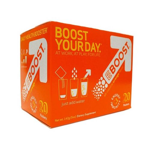 월그린 Walgreens EBOOST Daily Health Booster Effervescent Powder Packets Orange