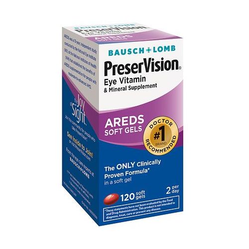 월그린 Walgreens PreserVision Eye Vitamin and Mineral Supplement Soft Gels