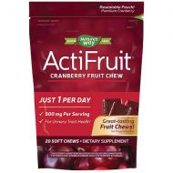 Walgreens Enzymatic Therapy ActiFruit Cranberry Supplement with Cran-Max Soft Chews