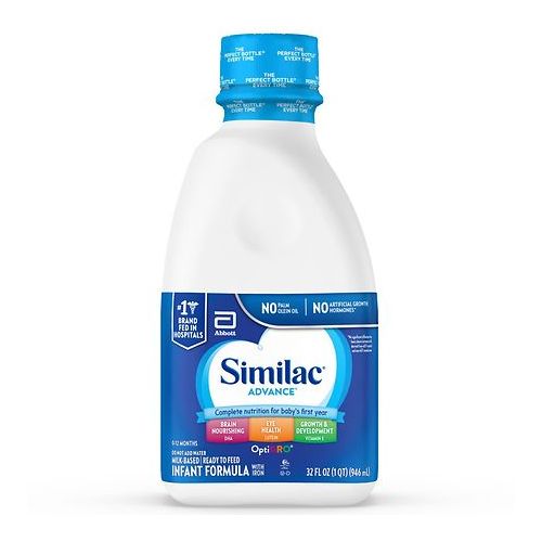 월그린 Walgreens Similac Advance Complete Nutrition, Infant Formula with Iron, Ready to Feed