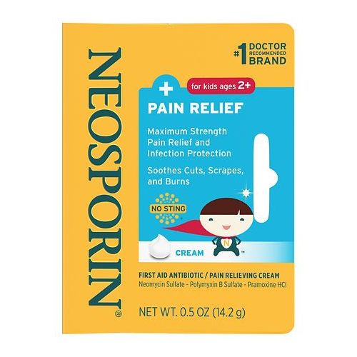 월그린 Walgreens Neosporin First Aid Antibiotic + Pain Relief Cream