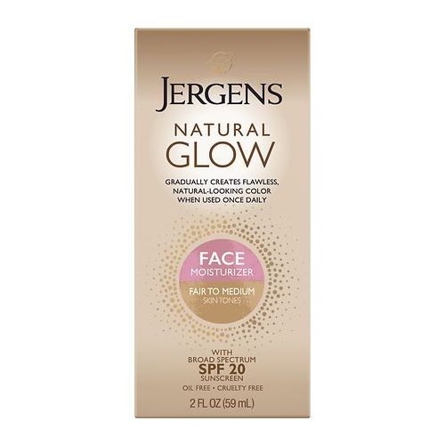 월그린 Walgreens Jergens Natural Glow Healthy Complexion Daily Facial Moisturizer SPF 20 Fair to Medium