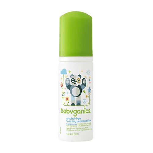월그린 Walgreens Babyganics Alcohol-Free Foaming Hand Sanitizer Fragrance Free