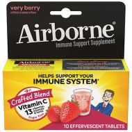 Walgreens Airborne Health Formula Effervescent Tablets Very Berry