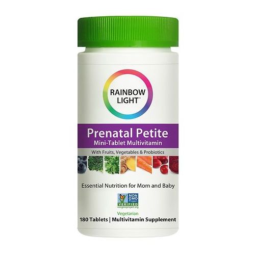 월그린 Walgreens Rainbow Light Prenatal Petite Mini-Tablet Food-Based Multivitamin