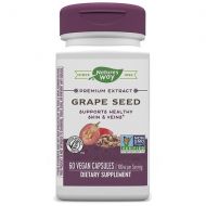 Walgreens Natures Way Grape Seed Standardized 100 mg Dietary Supplement Vegetarian Vcaps