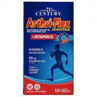 Walgreens 21st Century Arthri-Flex Advantage Glucosamine, Chondroitin, MSM + Vitamin D3, Coated Tablets