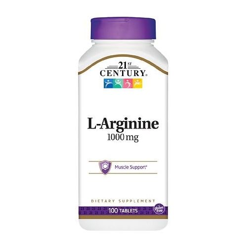 월그린 Walgreens 21st Century L-Arginine 1000mg, Maximum Strength