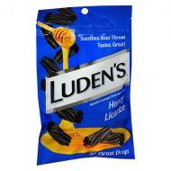 Walgreens Ludens Throat Drops Honey Licorice