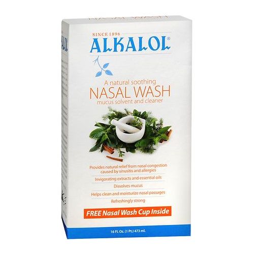 월그린 Walgreens Alkalol Nasal Wash Mucus Solvent and Cleaner