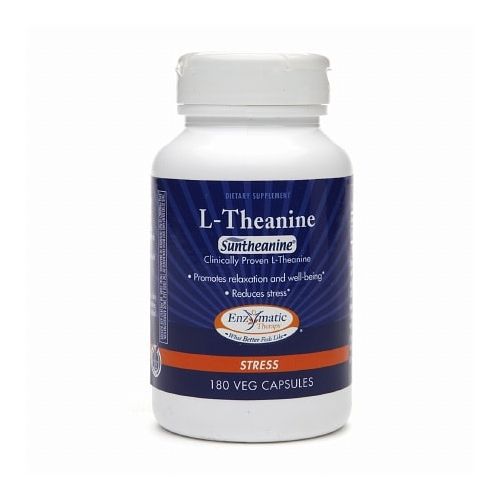 월그린 Walgreens Enzymatic Therapy L-Theanine, Vegetarian Capsules