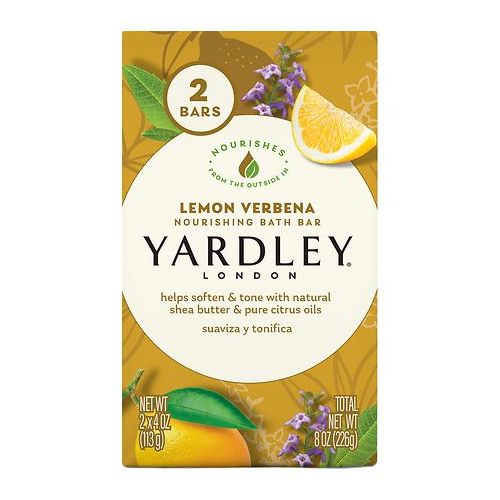 월그린 Walgreens Yardley of London Naturally Moisturizing Bath Bar Lemon Verbena with Shea Butter