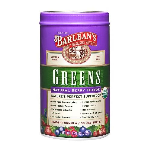 월그린 Walgreens Barleans Organic Oils Greens Berry