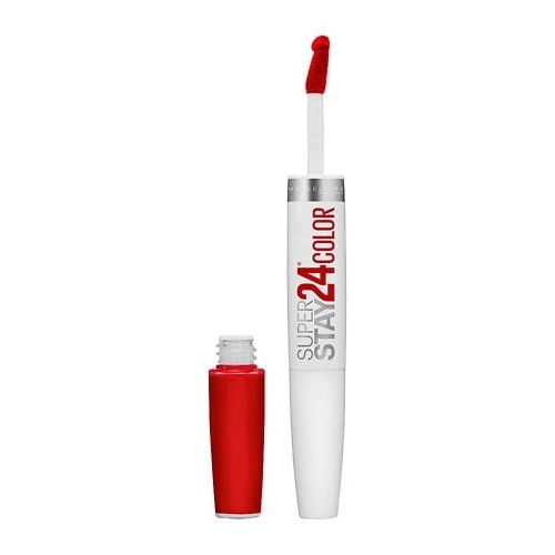 월그린 Walgreens Maybelline SuperStay 24 2-Step Liquid Lipstick Makeup,Keep It Red