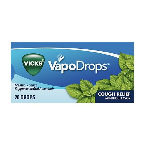 월그린 Walgreens Vicks VapoDrops Cough Relief Drops Menthol