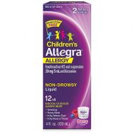 Walgreens Allegra Childrens 12 Hour Allergy Relief 30mg Oral Suspension Berry