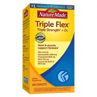 Walgreens Nature Made TripleFlex with Vitamin D3 Dietary Supplement, Triple Strength Caplets