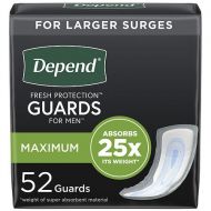 Walgreens Depend For Men Incontinence Guards Maximum Absorbency