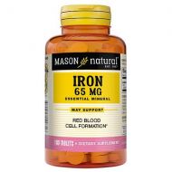 Walgreens Mason Natural Sugar Free Ferrous Sulfate, Green Tablets