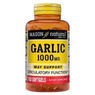 Walgreens Mason Natural Garlic Oil 1000, Softgels