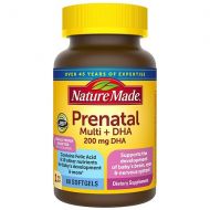 Walgreens Nature Made Prenatal Multi + DHA Dietary Supplement Liquid Softgels