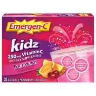 Walgreens Emergen-C Kidz 250 mg Vitamin C Fizzy Drink Mix Fruit Punch