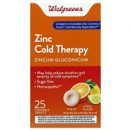 Walgreens Zinc Cold Therapy Quick Dissolving Tablets Citrus