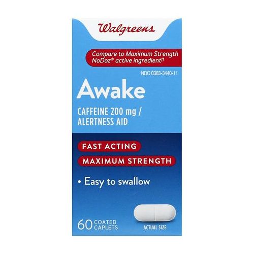 월그린 Walgreens Awake Alertness Aid Caplets