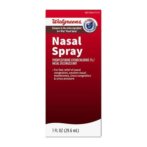 월그린 Well at Walgreens Wal-Four Nasal Decongestant Spray