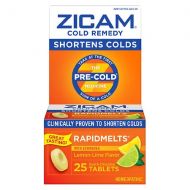 Walgreens Zicam Cold Remedy RapidMelts Quick Dissolve Tablets with Echinacea Lemon-Lime