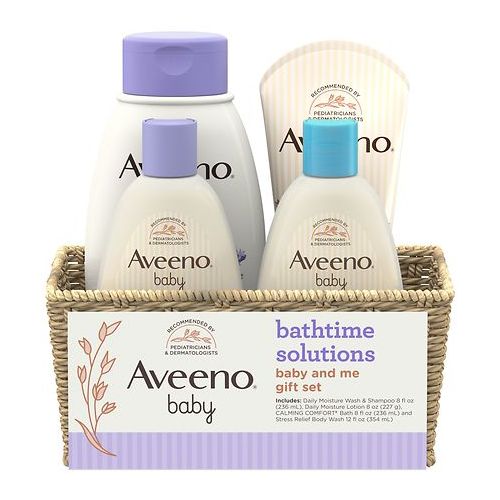 월그린 Walgreens Aveeno Baby Daily Bathtime Solutions Gift Set