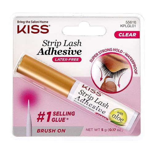 월그린 Walgreens Kiss Ever EZ Lashes Strip Lash Adhesive Clear