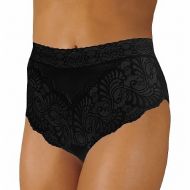 Walgreens Wearever Reusable Womens Lovely Lace Trim Incontinence Panty Black,Black