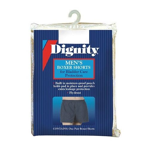 월그린 Walgreens Dignity Mens Boxers with Built-In Protective Pouch Large