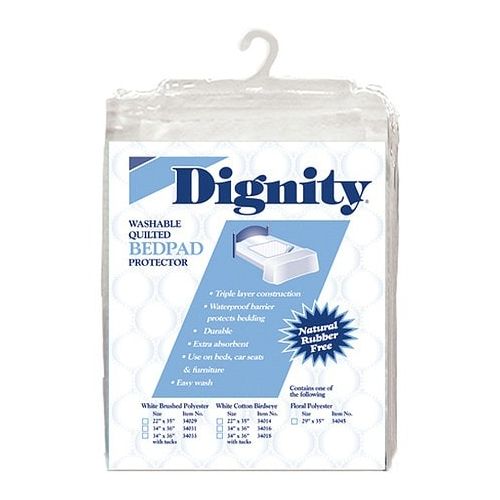 월그린 Walgreens Dignity Washable Quilted Chair Pad & Bedpad Protectors 34 x 54 inch
