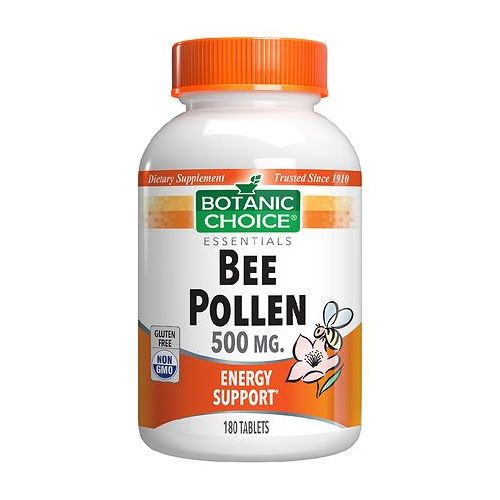 월그린 Walgreens Botanic Choice Bee Pollen 500 mg Dietary Supplement Tablets
