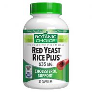 Walgreens Botanic Choice Red Yeast Rice Plus Dietary Supplement Capsules
