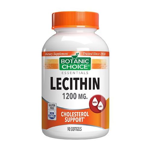 월그린 Walgreens Botanic Choice Lecithin 1200 mg Dietary Supplement Softgels