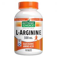 Walgreens Botanic Choice L-Arginine 500 mg Dietary Supplement Tablets