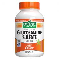 Walgreens Botanic Choice Glucosamine Sulfate 500 mg Dietary Supplement Capsules