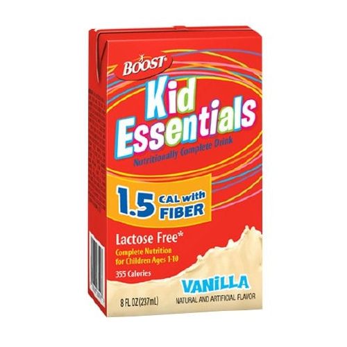 월그린 Walgreens Boost Kid Essentials 1.5 Cal Medical Nutritional Drink with Fiber Vanilla