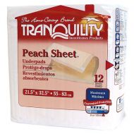 Walgreens Tranquility Peach Sheet Underpad 21.5 x 32.5 inch