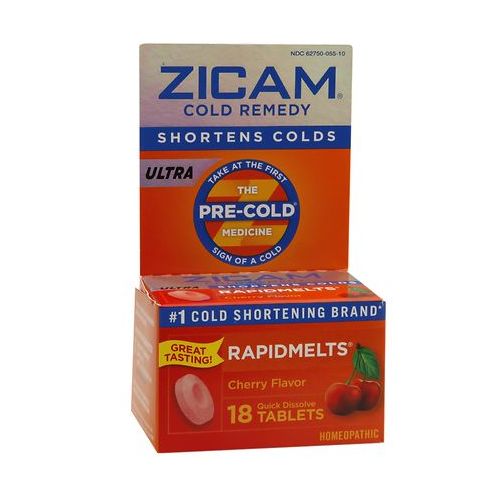 월그린 Walgreens Zicam Ultra Cold Remedy RapidMelts Quick Dissolve Tablets Cherry