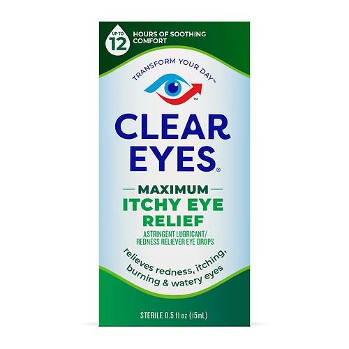 월그린 Walgreens Clear eyes Maximum Itchy Eye Relief Eye Drops