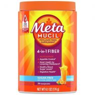 Walgreens Metamucil MultiHealth Fiber Daily Supplement Powder Orange Smooth